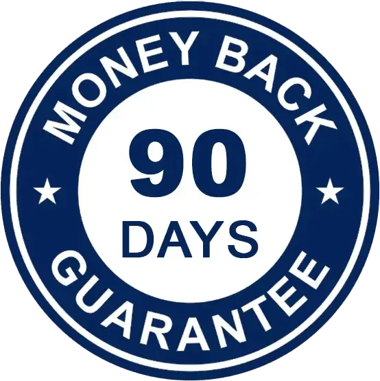 Billionaire Brain Wave 90-day money-back guarantee badge